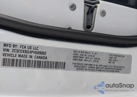 2023 Dodge Charger Sxt from USA, damaged, VIN 2C3CDXBG4PH589052